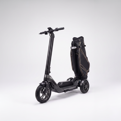 GolfGlide electric golf scooter in Black